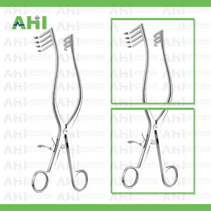 Retractor Autoestático Adson de 20 cm, Instrumentos Médicos Reutilizables Manuales de Acero Inoxidable Ortopédico Quirúrgico con Certificación CE - Product Image 4