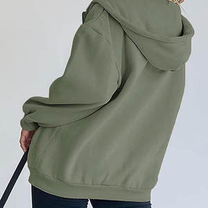 Sweat à capuche en polyester confortable personnalisé pour adultes lavable et durable pour la maison, l'avion, les voyages en plein air, l'intérieur, l'hiver avant, solide - Product Image 3