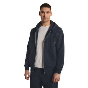 Sudadera con Capucha y Cremallera para Hombre, de Algodón y Felpa, con Cremallera Completa, Estilo Casual de Invierno, Proveedor Mayorista - Product Image 1