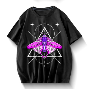 Camisetas de algodón de talla grande informales para mujer, ropa de calle con estampado gráfico y logotipo ecológico de Bangladesh, OEM - Product Image 3