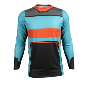 Nuevo Diseño Sublimado Transpirable de Secado Rápido UPF 35+ Antibacteriano Spandex/Algodón Tallas Grandes Manga Larga con Botones Personalizados para Pesca - Product Image 3