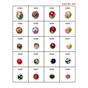 Perles en céramique fabriquées en Inde, perles uniques faites à la main, parfaites pour la création de bijoux, projets élégants au meilleur prix de gros - Product Image 3