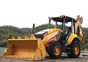 ENVÍO GRATUITO CAT-420 Retroexcavadora 4x4 con Cargador Trasero, Aprobada por EPA y CE, Cilindro Hidráulico Eaton, Motor Principal, Bomba, Caja de Cambios, PLC. - Product Image 3