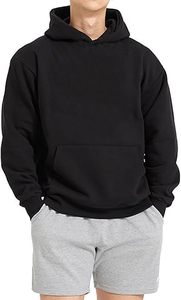 Sweat-shirt à capuche pour homme de marque de luxe personnalisé Sweat-shirt surdimensionné en coton 100% Streetwear avec capuche pour la saison d'hiver Sweat à capuche - Product Image 5