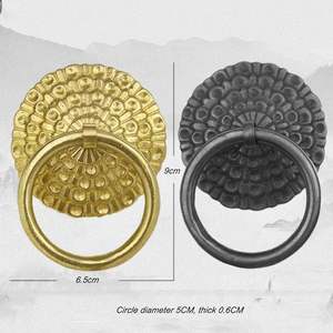 Aldaba de puerta recién llegado, aldaba de puerta sólida pulida de latón, herrajes para puerta, cantidad a granel disponible a los mejores precios - Product Image 2