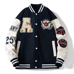 Chaqueta de Béisbol Varsity de Invierno para Hombre, Talla Grande, Diseño Personalizado OEM, Alta Calidad, 2025 - Product Image 3