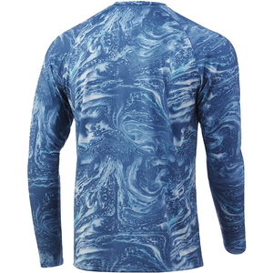 Poliéster personalizado rendimiento en blanco al por mayor impermeable pesca camisa Unisex secado rápido Upf 50 sublimación de manga larga - Product Image 4