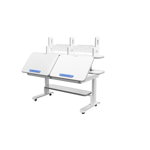 SMARTKID Modern Design <b>Desk</b> Duo Pro Plastic School Furniture with <b>Height</b> <b>Adjustable</b> Feature for Bedroom and Living Room - Product Image 3