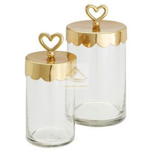 ภาชนะเก็บอาหารขนาดใหญ่ถังใส่ผงกาแฟโลหะขนาดใหญ่ดีไซน์แบบทุบ - Product Image 4