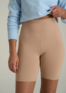 กางเกงขาสั้นออกกำลังกายเอวสูงสีดำสำหรับผู้หญิง พิมพ์โลโก้ได้ กันน้ำ เหมาะสำหรับโยคะและออกกำลังกาย มีขอบเอวยางยืด - Product Image 2