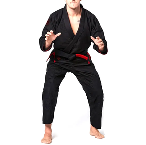 2024 uniforme BJJ de nuevo diseño de tela personalizada de alta calidad Premium con mangas completas disponibles en diferentes colores - Product Image 3