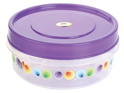 Conteneur alimentaire en plastique PP sans BPA de haute qualité, style Ins, 1100 ml, imprimé en feuille, écologique, pour la maison, l'hôtel, le restaurant, les enfants - Product Image 3