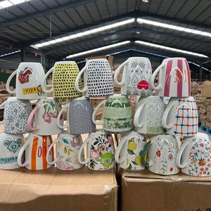 แก้วเซรามิคพิมพ์ลายหลากหลายแบบ สำหรับ<span class=keywords><strong>ดื่ม</strong></span>กาแฟทุกวันที่บ้า<span class=keywords><strong>น</strong></span>และร้า<span class=keywords><strong>น</strong></span>กาแฟ พร้อมบริการจัดส่งถึงเมืองอี้อู - Product Image 1