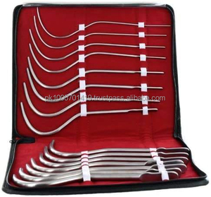 Kit d'instruments chirurgicaux 15 pièces Bougies urinaires urétrales Guyon Acier inoxydable de haute qualité Durable Certifié CE Gynécologie - Product Image 5