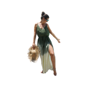 Nouvelle Arrivée Combinaison Vintage Printemps Respirante Écologique 100% Coton Style Tendance Bretelles Fines Taille Haute pour Tenue de Plage - Product Image 1