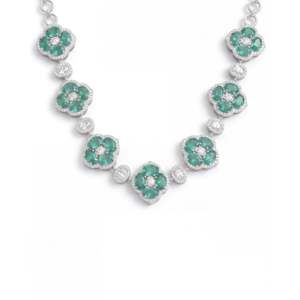 Collar de Diamantes Esmeralda Calliope - Product Image 1