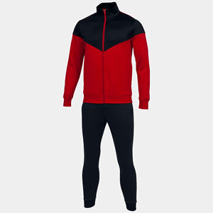 Ensemble de sweats à capuche rouge et noir avec logo, 100% coton, impression par sublimation, logo personnalisé, sweats à capuche de qualité professionnelle, prix de gros abordable - Product Image 1