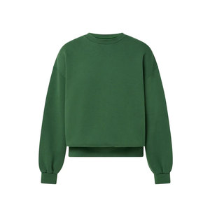 <b>Grey</b> Womens Casual Long Sleeve Color Plain <b>Sweatshirts</b> Solid Color Crew Neck Cute Loose Fit Pullover <b>Sweatshirts</b> - Product Image 4