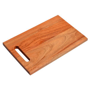 Planche à découper rectangulaire en bois durable la plus longue pour fruits et légumes sans danger pour les restaurants commerciaux - Product Image 2