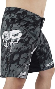 Short MMA au design personnalisé en gros Short de combat respirant et résistant à la décoloration avec taille élastique - Product Image 2