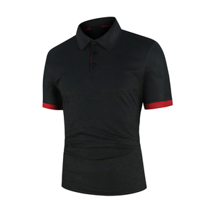 Camiseta Polo de manga corta personalizada de secado rápido para hombre con patrón 3D logotipo propio 100% poliéster estilo bordado de verano - Product Image 6