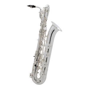 Saxophone baryton professionnel plaqué argent Selmerr Paris 55AF Série II Édition Jubilé Mi bémol - Product Image 6