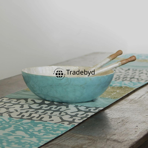 Tazón de resina para casa estilo Boho chic diseño rústico artesanal perfecto para estética natural de Tradebyd - Product Image 2