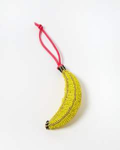 Pookie design pink and white <b>coloured</b> seed beaded embroidery keychain and keyring and <b>bag</b> accessories from India - Product Image 5