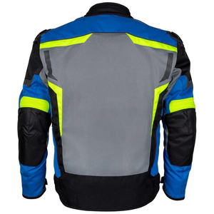 Chaqueta de carreras textil recubierta de lona para corredores de automóviles al aire libre cuello alto a prueba de viento e impermeable ropa de invierno para jinetes - Product Image 3