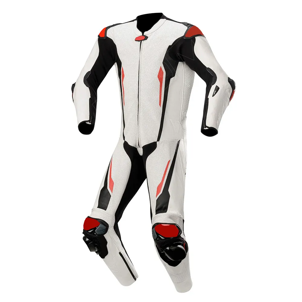 Motorcycle Leather Gear Racing Suit Motorbike Riding Race Suit 1 Piece & 2 Piece Cowhide Motorcycle Leather Suit Motogp Racing