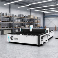 Machine laser à fibre flexible MS-3015fp pour le traitement en série de l'aluminium, de l'acier inoxydable et de l'acier au carbone – Plateau professionnel