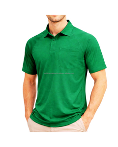 เสื้อโปโลผู้ชายไซส์ใหญ่ พิมพ์ลาย ผ้าฝ้าย เสื้อโปโลชาย แห้งเร็ว แขนสั้น ทรงเข้ารูป สวมใส่สบาย เสื้อโปโลผ้าฝ้ายลำลอง - Product Image 2