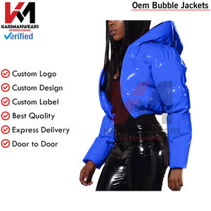 Femmes mode doudoune Ultra léger compressible à manches longues veste vêtements d'extérieur d'hiver blanc temps froid - Product Image 6