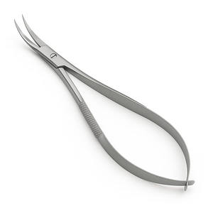 Tijeras de Peluquería Profesionales, Tijeras de Resorte para Dar Forma a las Cejas, Agarre Cómodo, Acero Inoxidable, Herramientas para Uñas - Product Image 6