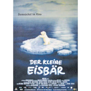 Modern Style the Little Polar Bear <b>Poster</b> Paper Design for Wall Usage - Product Image 1