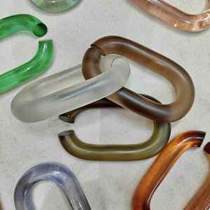 Cadena de Resina Azul Caramelo, Nuevo Color, Personalizable, para Decoración de Paredes en Hogar u Oficina, Disponible en Todos los Colores - Product Image 5