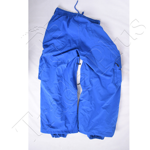 กางเกงกันหิมะกันน้ำสีฟ้าพร้อมกระเป๋าคาดเอวมีหลายช่องระบายอากาศมีซิปและทรงถุงพิเศษ - Product Image 4