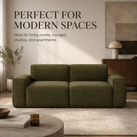 Canapé modulaire combinable en tissu velours côtelé, sectionnel, doux et confortable, pour salon, chambre à coucher, chambre d'amis