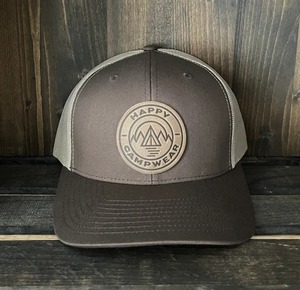 หมวกทรูเกอร์สำหรับตั้งแคมป์แบบตาข่ายปักโลโก้ได้ตามต้องการหมวกกีฬาคุณภาพสูงผ้าเดนิมผ้าใบโพลีเอสเตอร์/ คอตตอน - Product Image 5