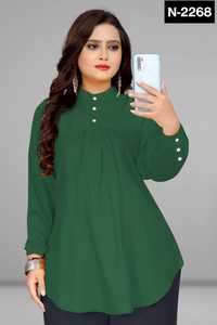 เสื้อลำลองและปาร์ตี้ของผู้หญิงอินเดียเสื้อผ้าใส่ได้ทุกวันผ้าเรยอน & เคอร์ติส - Product Image 4