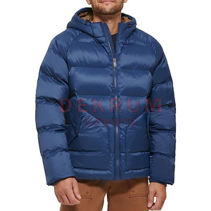 Chaqueta de Invierno para Hombre, Acolchada, con Cuello Alto, Logotipo Frontal, Transpirable, Ecológica, Personalizable, de Alta Calidad - Product Image 3