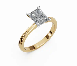 Anillo de Diamantes de Diseño Personalizado, Oro Multitono de 18kt, 14kt, 9kt, Selección de Oro Amarillo, Rosa y Blanco, Joyería de Piedras Naturales de Alta Calidad - Product Image 6