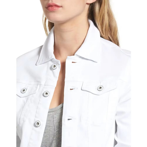 Chaqueta Vaquera de Mujer Elegante y de Alta Calidad con Corte Ajustado y Diseño Cómodo, Ideal para un Estilo Diario Chic o Urbano - Product Image 3