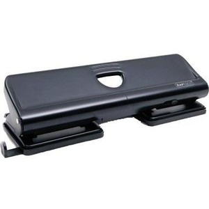 เครื่องเจาะกระดาษแบบสองรู RAPESCO สีดำ สำหรับ 22 แผ่น (80 กรัม/ตร.ม.) พร้อมรางนำ - Product Image 1