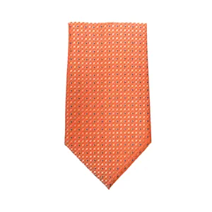 Miglior rivenditore che vende cravatta da uomo in seta di poliestere Micro tessuta aziendale stampata personalizzata ampiamente utilizzata