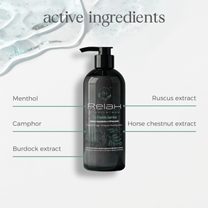 RELAXPERIENCE Gel Rafraîchissant pour Jambes Froides 250ml avec Menthol, Camphre, Extrait de Ruscus et d'Aesculus Arctium – Soulagement Rafraîchissant et Apaisant - Product Image 3