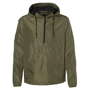 แจ็กเก็ตกันลมกีฬาลำลองของผู้ชายเสื้อกันลมคอตั้งโลโก้ด้านหน้าแห้งเร็วระบายอากาศ - Product Image 6