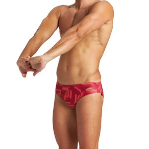 Traje de Baño Bikini Frontal Personalizado para Hombre, Tejido Elástico Flexible, Duradero, Activo, Transpirable, Antibacteriano y Moderno - Product Image 4