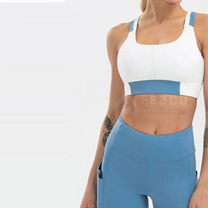 Vêtements de fitness à prix bon marché Ensemble de yoga pour femmes à séchage rapide Ensemble de yoga pour femmes en polyester spandex - Product Image 6