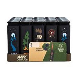 ไฟแช็คกันลมแบบเติมแก๊สบิวเทน ยี่ห้อ Factory MK  ไฟแช็คอิเล็กทรอนิกส์ - Product Image 1